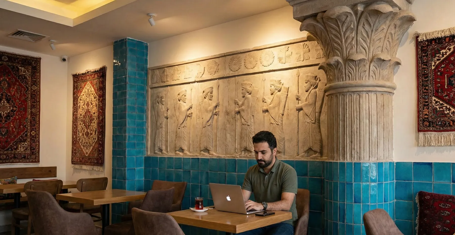 Cover image for Safe Banking on Public Wi-Fi: Using an Iranian IP Abroad